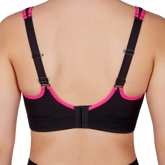 PureLime Women's Padded Athletic Bra - Picture 4 of 5